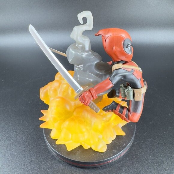 Marvel Comics Q Fig QMX Deadpool Loot Crate Exclusive Hard Plastic Figurine - Picture 12 of 12